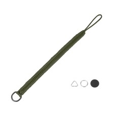 Adjustable Wrist Strap Paracord Camera Hand Wrist Straps Lanyard, Green