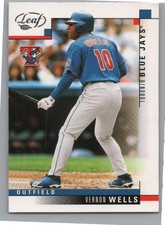 2003 Leaf #123 Vernon Wells Toronto Blue Jays