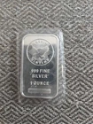 1 Troy Oz. .999 Fine Silver Bar Sunshine Minting Factory Sealed