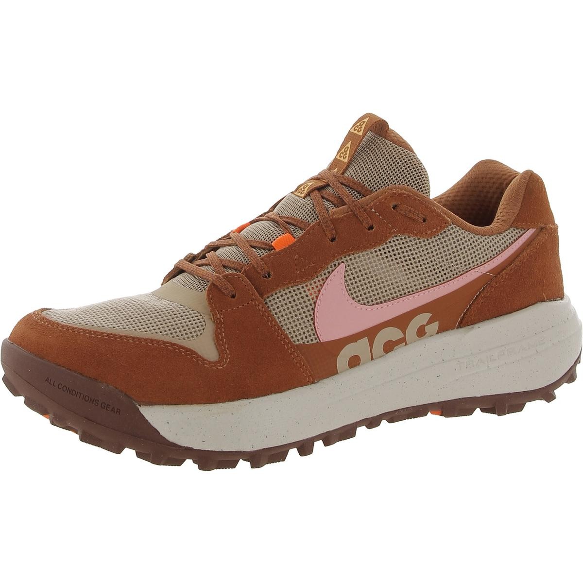 Мужские кроссовки для бега и тренировок Nike ACG Lowcate Orange 10.5 Medium (D) BHFO 2983