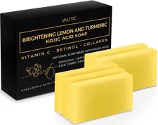 	VALITIC Brightening Lemon & Turmeric Kojic Acid Soap with Vitamin C Retinol	