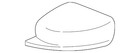 Genuine Nissan Mirror Cover 96374-5RB1H