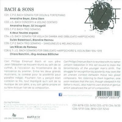 BACH & SONS NEW CD