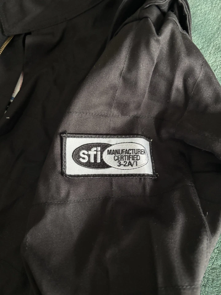 Summit Driving Jacket Fire Retardant Men's Size M Black Used Like New - Image 3 of 4