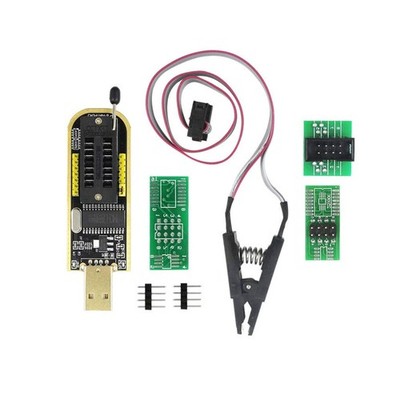 CH341A SOIC8 SOP8 Flash Chip EEPROM Programmer IC BIOS Test Clips 24 25 SeriesuZ