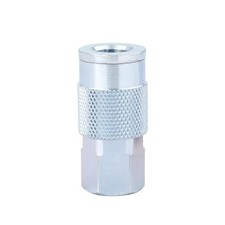 1/4-in Steel NPT Female Coupler for Air Hose Fittings, Quick Connector