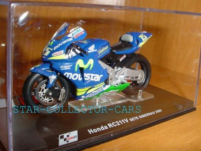 HONDA RC211V RC 211V SETE GIBERNAU 2005 1/24 MOTO-GP#15