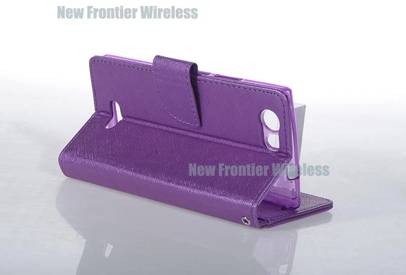 Для BLU Life One (X011Q/X010Q) кожаный бумажник карты слот чехол + протектор экрана - Изображение 4 из 4