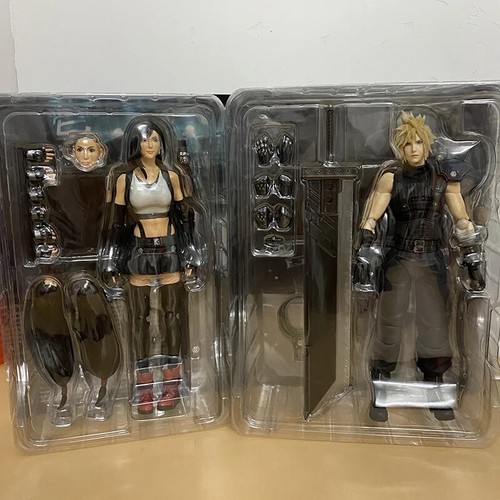 Play Arts 7 VII Sephiroth Cloud Strife Tifa Lockhart Actionfigur Remake... - Bild 16 von 30