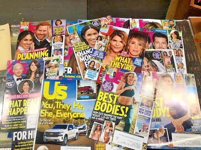Prince Harry &Megan Lot of 20 Magazines US- 2018-2019 nice lot---P9 - Image 4 of 4