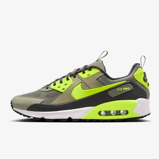 Кроссовки Nike Air Max 90 Drift Shoes Light Армейские/Хаки/Вольт (FB2877-301) Доставлены в кратчайшие сроки