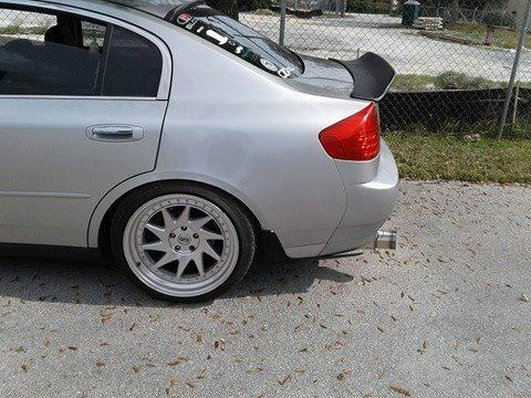 Spoiler bota trasera para Infiniti G35 sedán cola de pato - Imagen 2 de 6