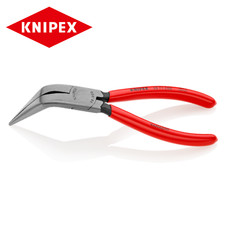 Knipex 38 71 200 Mechanics Angled Long Bent Nose Pliers 200mm