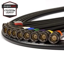 Van Damme 1080p HDTV, 3G, SDI Flexible Video Coax Cable. Neutrik BNC