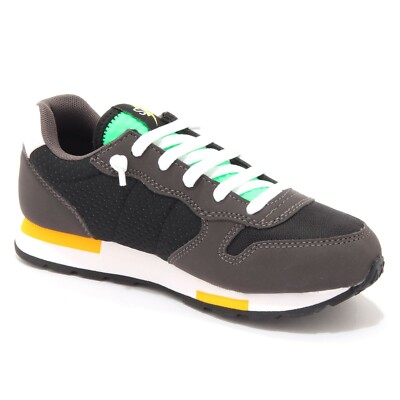 1936AF sneaker bimbo boy SUN 68 grey/black tissue shoes kids | eBay