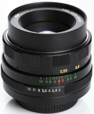 US Seller Helios 44m EXC 58mm f2 Soviet portrait Lens DSLR M42 Mount Manual CLA