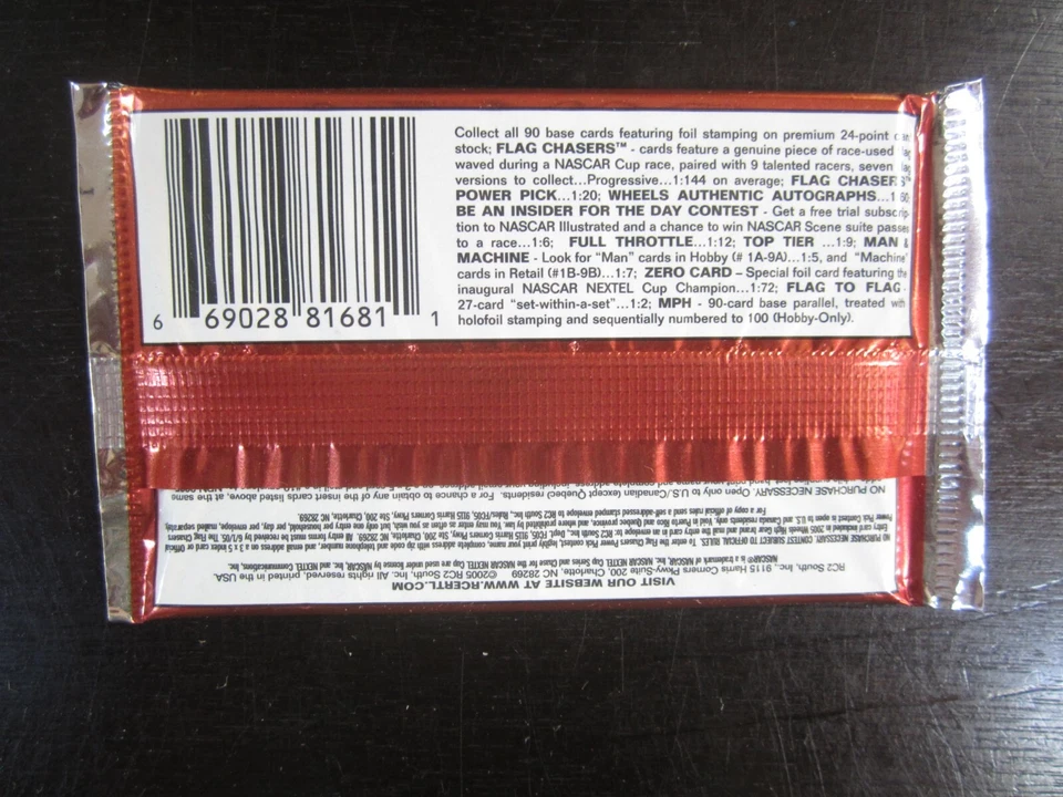 2005 Press Pass High Gear Wheels Unopen Sealed Hobby Pack 5 Cards - Image 2 of 3