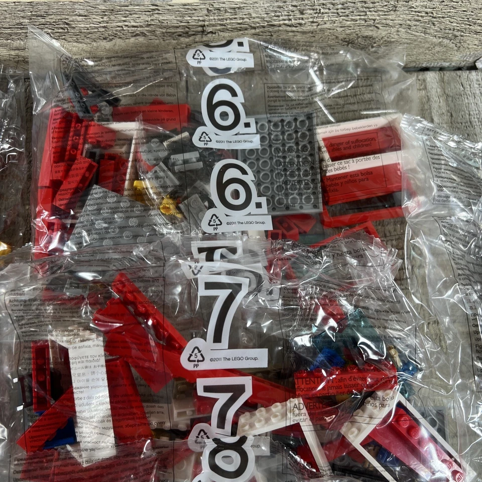 LEGO CITY: Estación de Bomberos (60110) Juego incompleto Faltan Bolsas 3+4 Leer Descripción Foto 4 de 4