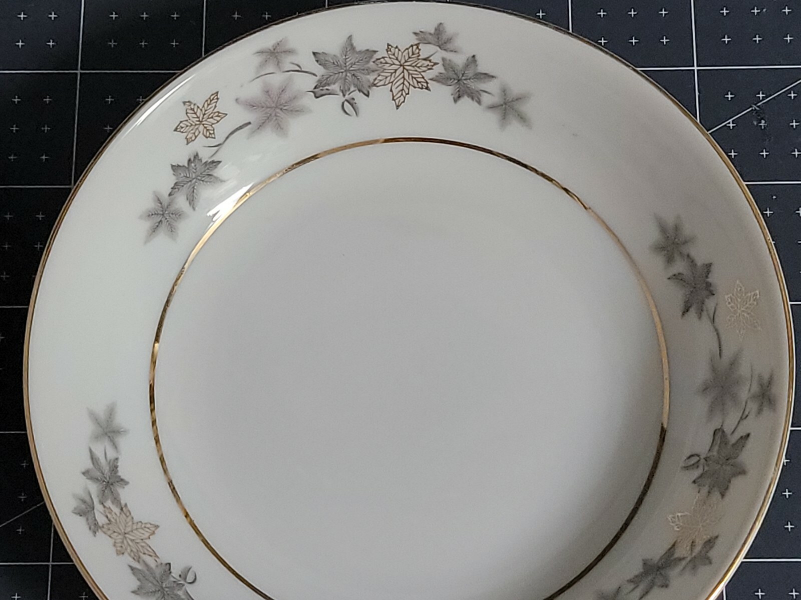 Empress China Golden Silhouette set of 2 dessert dishes eBay