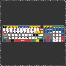 keyboard cover for Apple iMac 24-inch Magic Keyboard A2520 with Touch ID Num