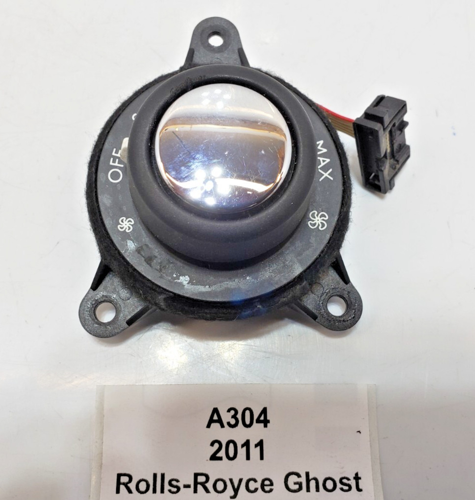✅ 2010-2014 OEM Rolls Royce Ghost RR4 Left Turn Knob Fan Control Unit Automatic