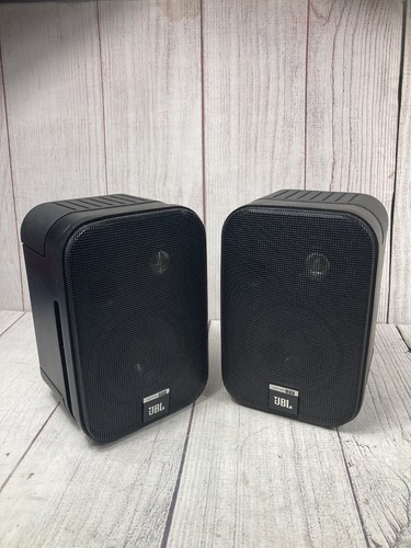 JBL Control ONE Speakers Pair - Two-Way Bookshelf Pair 4" Woofers TESTED WORKING - Picture 14 of 20