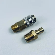 Aftermarket 1 set air line COUPLER 117509 & 117510 fits Fusion Air Purge AP Gun