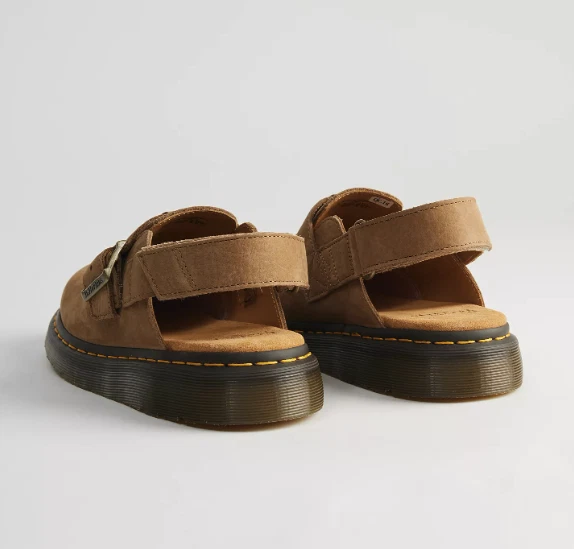 Dr. Martens JORGE II Suede Slingback Mules SAVANNAH TAN Multiple Sizes - Image 4 of 4