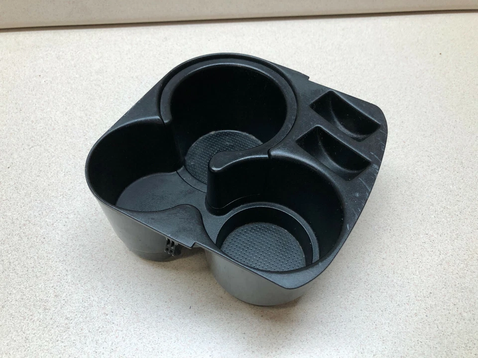 2007 2011 Nissan Altima Console Cup Holder Bezel OEM Black Insert Cupholder - Image 3 of 4