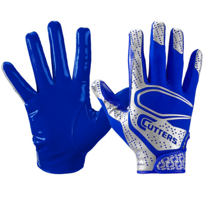 Cutters S251 REV 2.0 Football Receiver Handschuhe royalblau, S,  L