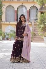 Indian Gown Pakistani Salwar Kameez Ready To Wear Suits Designer Wedding Party L