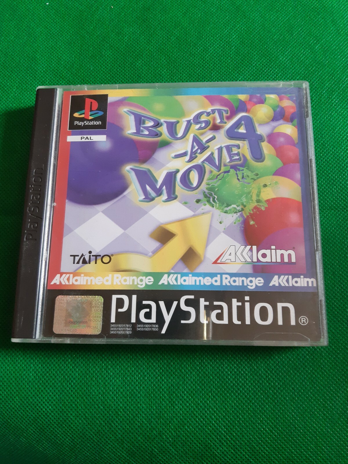 Jeu Sony Playstation 1 PS1 : BUST A MOVE 4 