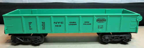 K-Line K-5612 O27 Gauge O Scale Open Gondola "New York Central" - Picture 9 of 12