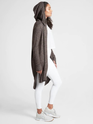 NWOT Athleta Harmony Wrap, Shale Heather SIZE XS                  #485956 O0307H