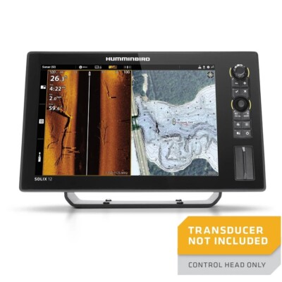 Fischfinder Kartenplotter Humminbird SOLIX 12 CHIRP MEGA SI+ G3 CHO (ohne Geber)