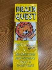 Brain Quest Kindergarten Ages 5-6 300 Questions  Answers Educational Sealed