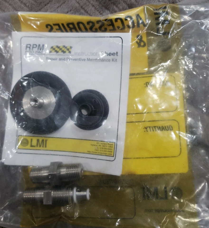 Ryan Herco Flow Solutions   6035.837 LMI MTRG PUMP SERV. KIT PART # RPM-927 - Image 2 of 2