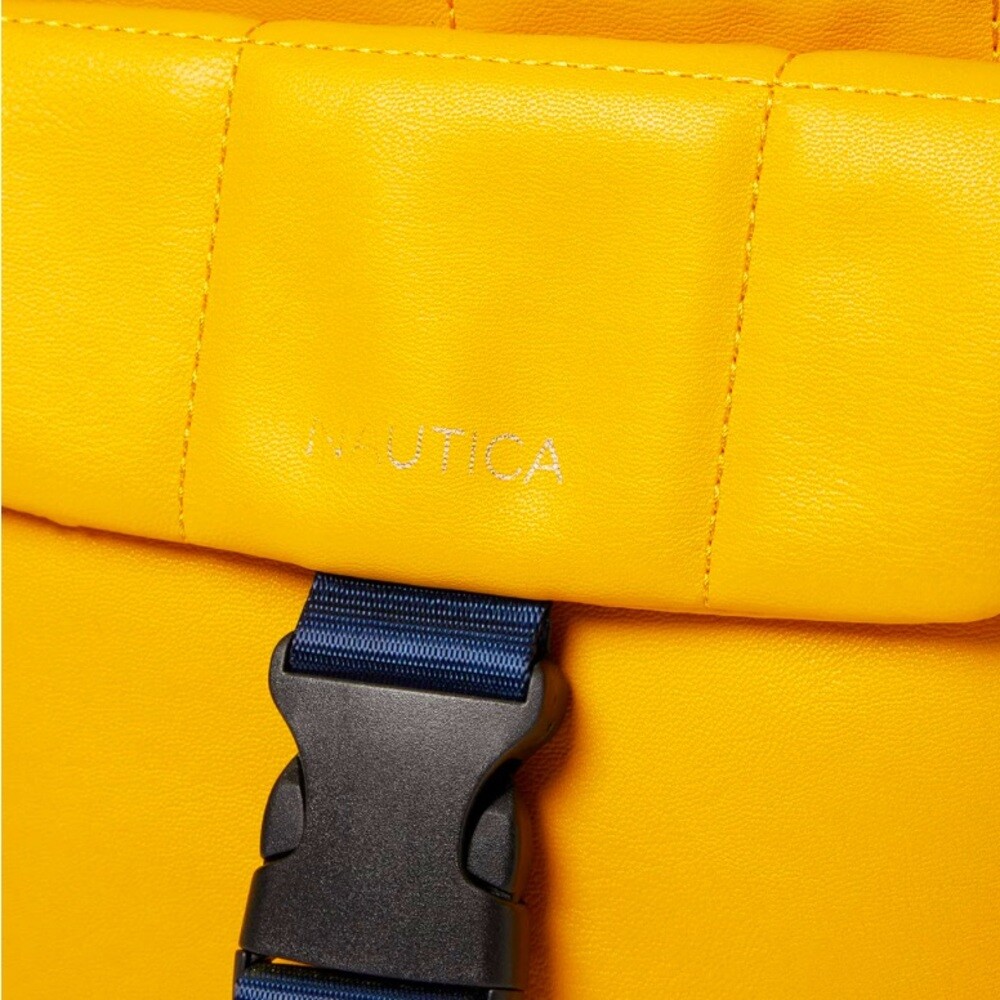 Women’s Bag NAUTICA Puff N Stuff Backpack Cornbread (Yellow) PVC AUTHENTIC New Women main image 3