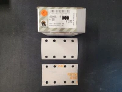 INDASA RHYNOGRIP Streifen, 81x133, P240, 8-Loch, 1 VPE = 50 Stück - Lagerabverkauf