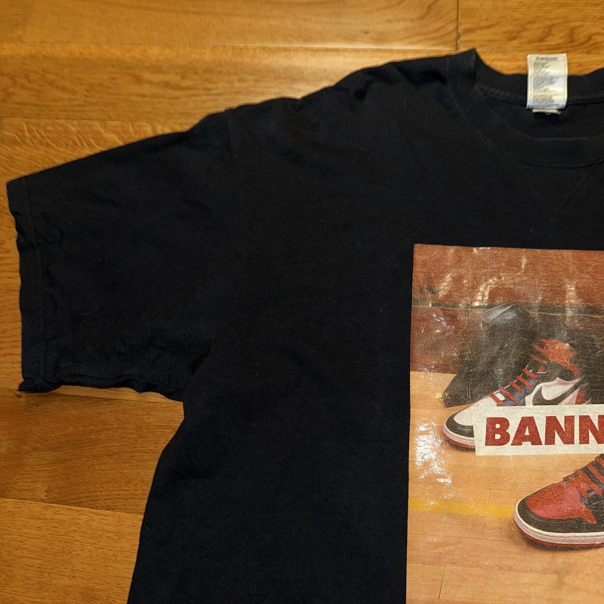 AIR JORDAN BANNED Tシャツ Mサイズ Shoe Banned Logo Jordan Banned 