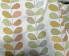 Designer Reversible Leaf Stripe Knit Medium Upholstery Weight Fabric
