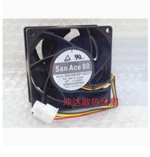 one SANYO Fan 9GV0848P1G041 DC 48V 0.84A 8038 8CM 4 pin cooling fan