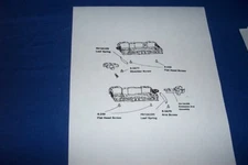 American Flyer Parts - S3A71 Shoulder Screw for Knuckle Coupler 2 pcs #127