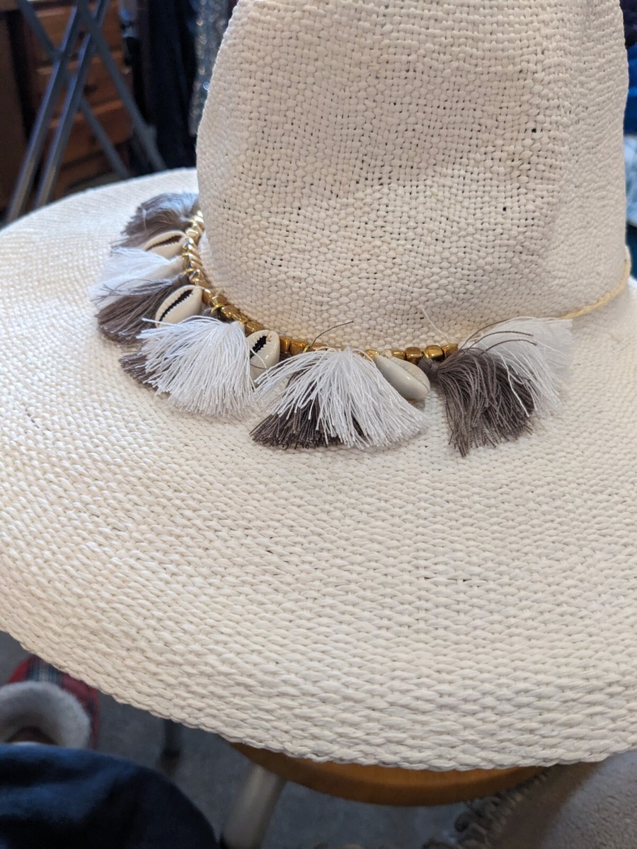 Nikki Beach Naya White Toyo Hat UPF50 RRP £67 | eBay UK display picture 3