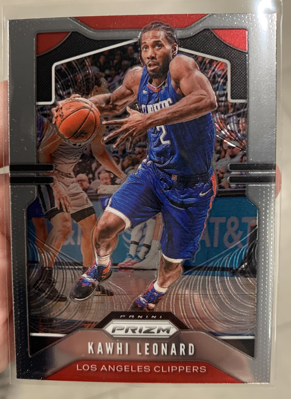 KAWHI LEONARD 2019-20 Panini Chronicles Prizm Update #505 Los Angeles Clippers🔥