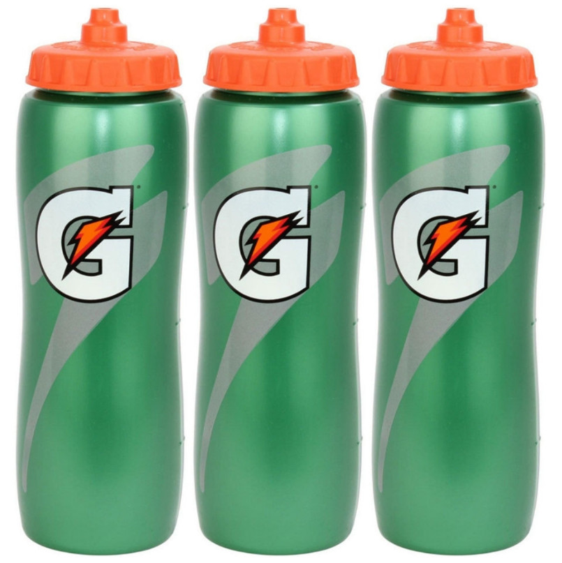 Gatorade 32 Oz. Squeeze Water Bottle, Multipe Pack Options