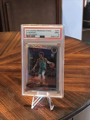 2019-20 Hoops Premium Stock #297 Ja Morant (RC) Pulsar PSA 9