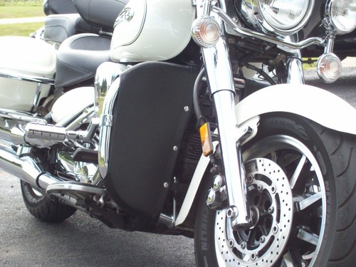 YAMAHA V STAR 1100 ENGINE GUARD SOFT LOWERS CHAPS - Picture 3 of 11
