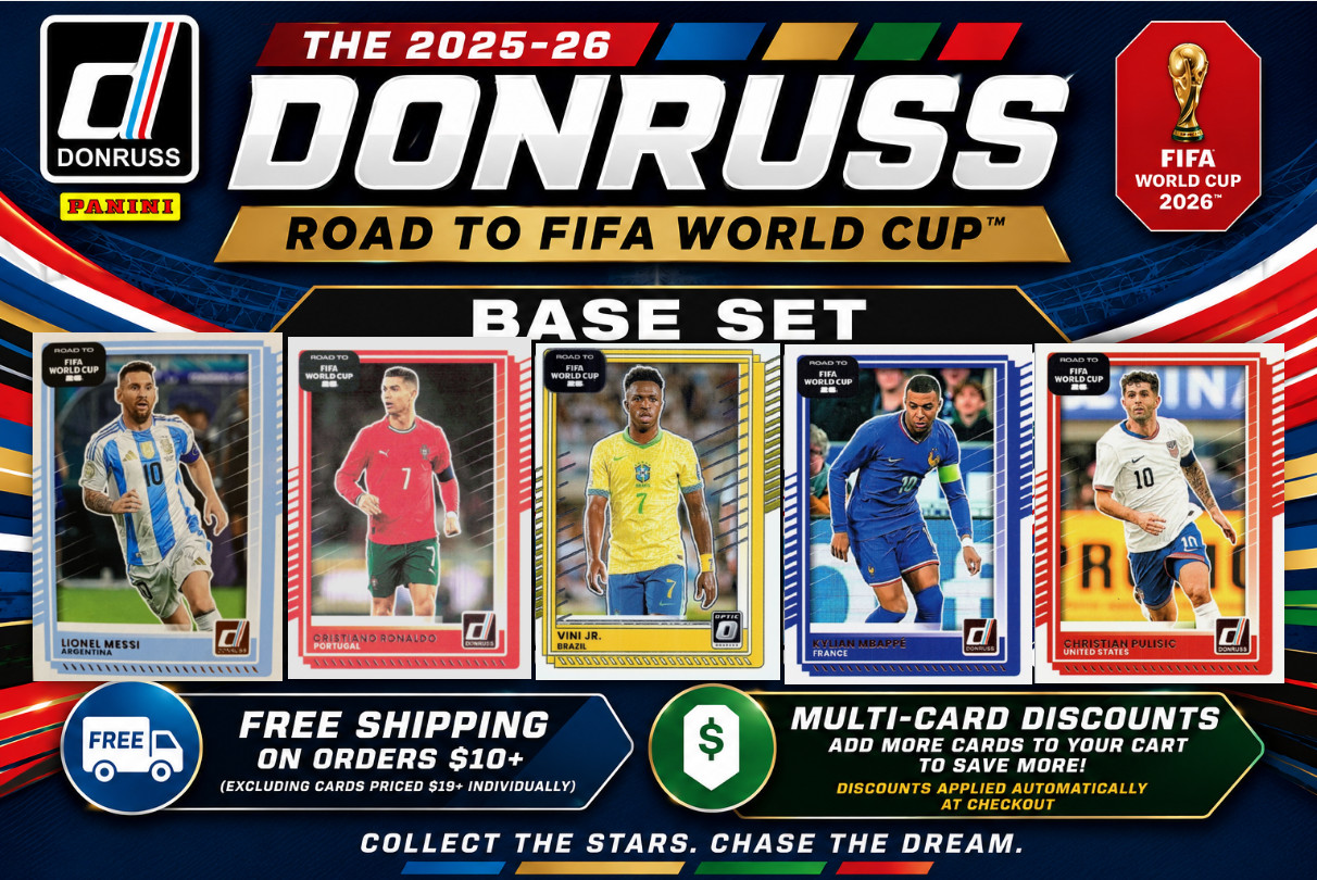 2025-26 Donruss Road to FIFA World Cup Stars, Rookies #1-250 U-Pick Your Card!