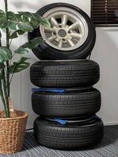Jdm Rs Watanabe 8-spoke Wheels With Yokohama Ecos Tires No Tires
